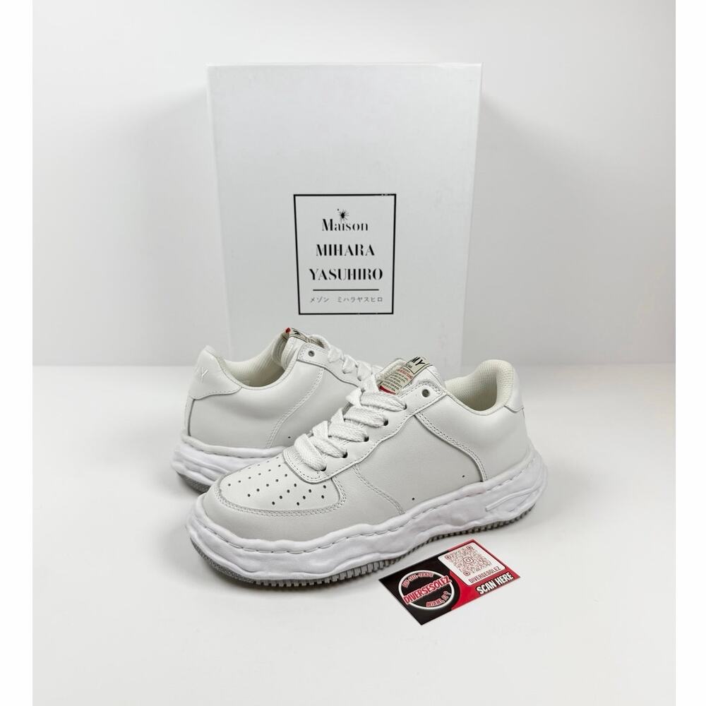 Size 41EU/8US - Maison Mihara Yasuhiro White Leather NEW